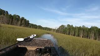 Gator Trax 1754 running Bonneau Bayou [upl. by Jamnes]