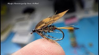 Tying the Hardys Favourite Wet Fly with Davie McPhail [upl. by Ecyak]