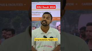 DDU 2024 Result Out  Share your Result With Us on 6387986764 WhatsApp  Congratulations🎉Students [upl. by Anyg201]