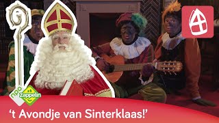 ZIE DE MAAN SCHIJNT DOOR DE BOMEN  Sinterklaasliedjes  NPO Zappelin [upl. by Naul]