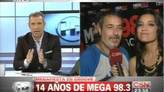 C5N  RADIO FESTEJOS POR LOS 14 AÑOS DE MEGA 983 PARTE 3 [upl. by Amor913]