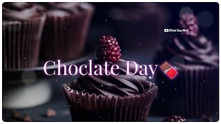 🍫😘 Chocolate Day Status 💞Happy Chocolate Day shayari Whatsapp Status 2023 Valantines day status [upl. by Ahsatsan]