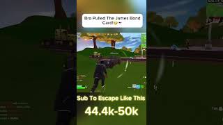 The Escape😳💀50k By 2025💛USE CODE FAXZfortnitefypshortssubsubscribelikelivetrending [upl. by Enyawd]