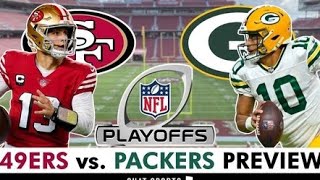 PackerNiners Game Preview  2024 Divisional Round Playoff Game [upl. by Zollie]