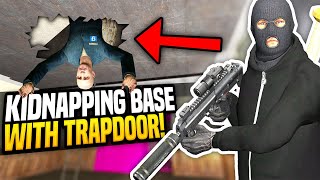 THIS IS THE BEST KIDNAPPING BASE BUILD  Gmod DarkRP  Kidnapper Roleplay [upl. by Aivatan]