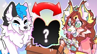 FAE FURSUIT UNBOXING Trade with SKYEHIGH STUDIOS [upl. by Winfred]