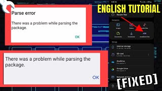 There Was A Problem Parsing The Package On SamsungAndroid  Parse Error Problem Solved [upl. by Nnaylloh]