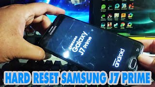 Cara Hard Reset Samsung J7 Prime Terbaru 2021 [upl. by Atnovart]