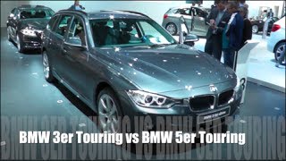 BMW 3er Touring vs BMW 5er Touring [upl. by Nosrej]