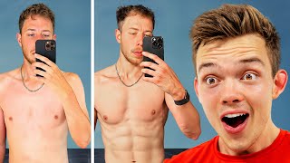 YouTuber Goes From Skinny To Shredded [upl. by Jovi]