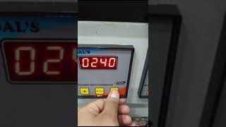 how to show input voltage output Voltage and Load in servo controller voltage stabilizer [upl. by Nannek]