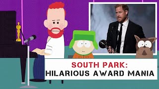 New South Park Episode MOCKES Prince Harrys Pat Tillman Award AWARD CHASER ALERT [upl. by Emelen913]