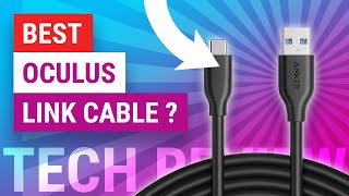 Anker Powerline USBC to USBA 30 10ft Cable for Oculus Link for PCVR on Oculus Quest CarPlay Life [upl. by Mlohsihc]