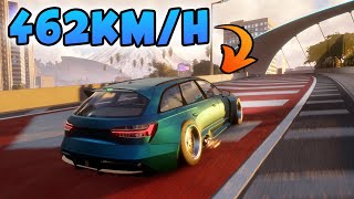 CarX Street  Best Tuning 6RS AUDI RS6 462KMH 🤯 AndroidIOS  Gameplay [upl. by Relda]