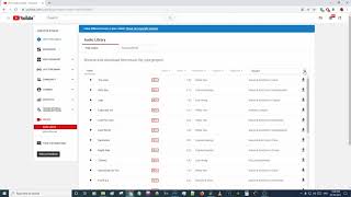 Download copyright free music from YouTube audio library Youtube Creator Tutorial [upl. by Liuqnoj899]