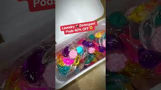 ad 6in1 Laundry Detergent Pods price drop 🤩 laundrytok laundrypods spotlight [upl. by Dnama]