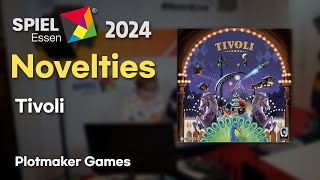 Tivoli  Plotmaker Games  Essen Spiel 2024 [upl. by Arres449]