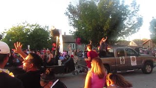 WATCH NOW The crowd gets splashed with water at the Pierogi Fest Parade [upl. by Mitran]