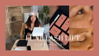 Luxe Lash Lift Review and Tutorial with Stacy Wijesuriya [upl. by Enattirb]