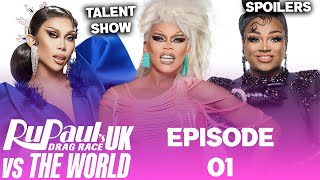 UK Vs The World S2 EPISODE 01 Spoilers  RuPauls Drag Race TOP BOTTOM amp ELIMINATION [upl. by Assilav]