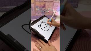 iPad drawing 💕✏️ apple pencil  procreate app  digital art  iPad accessories [upl. by Sedecrem]