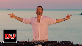 David Guetta Epic House Set From An Ibiza Villa [upl. by Anir]