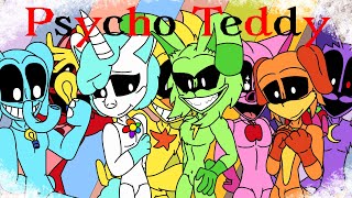 Psycho Teddy meme Smiling Critters animationmy au [upl. by Gehman]