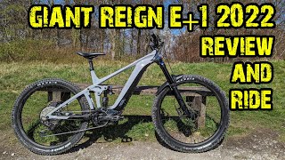 Giant Reign E1 2022  Review and Ride [upl. by Hayouqes]