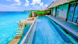 JOALI Maldives Luxury Art Resort Amazing Overwater Villa 4K Tour amp Vlog [upl. by Innor]