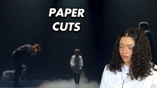 EXOCBX첸백시 PAPER CUTS LIVE  REACTION [upl. by Shaylah]