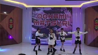 PERFOME DANCE BY NEWBADDIEST  EVENT OOKAMI MATSURI  PALANGKARAYA 091124 PART 2 [upl. by Annwahs151]