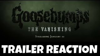 Goosebumps The Vanishing from Disney Trailer Reaction [upl. by Leary446]