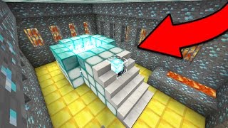 How To Make a New Portal in Minecraft Pocket Edition Portal Trick [upl. by Shena859]