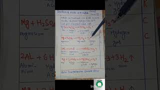 REACTION OF ACIDS WITH METALS CLASS 10th BY RIZWAN SIR RCC [upl. by Ierna]