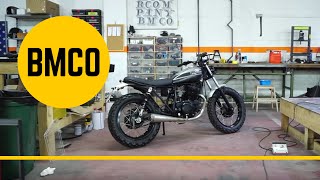 YAMAHA SR 250  SCRAMBLER  episode 6 [upl. by Nagard951]