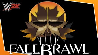 WWE 2K  UNIVERSE MODE  85  NWA FALL BRAWL WAR GAMES [upl. by Vladimar]