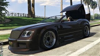 Our Cognoscenti Cabrio Hardtop Convertible Customization amp Review  Lets Play GTA5 Online HD E336 [upl. by Nosle]