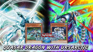 QUASAR DRAGON WITH URSARCTIC DUEL LINKS DECK DEC2023 RANKED DUEL  DECKLIST YU GI OH DUEL LINKS [upl. by Monika142]