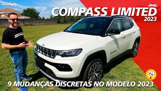 Jeep Compass Limited 2023  9 MUDANÇAS QUE GANHA E PERDE [upl. by Harald395]