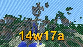 Minecraft 14w17a 18  New World Generation and World Borders [upl. by Thia]