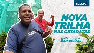 NOVA TRILHA GRATUITA NO PARQUE NACIONAL DO IGUAÇU  CAMINHO DAS BANANEIRAS [upl. by Ostler103]