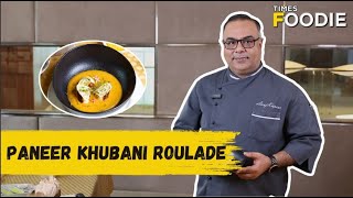 Paneer Khubani Roulade Recipe  Diwali Special Recipe [upl. by Naresh]