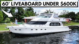 589000 2006 CARVER 560 Voyager Motor Yacht Liveaboard Boat Tour [upl. by Rhines693]