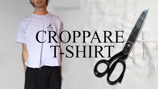 COME CROPPARE LE TUE TSHIRTS DA SOLO [upl. by Wolsky947]