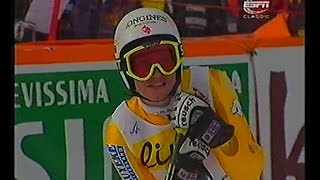 Alpine skiing WC 1996 Hafjell GS w [upl. by Eva]