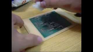 How to make your homemade PCB using Presensitized Board [upl. by Nitsej]