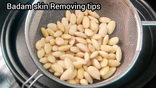 💥🤷Easiest Way to Peel Almonds skin in 1minutePeel Almonds Without Soaking OvernightTips amp Tricks😍 [upl. by Douty]