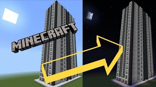 Edificio de apartamentos hecho con Structure Block y Light Block Minecraft Bedrock 2024 [upl. by Fulmer644]