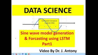 LSTM sine model forecasting Part1 Preprocessing  Practical Data Science on Time Series till PID [upl. by Onder]