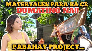 PART 26 MATERYALES PARA SA CR NG BAHAY NILA CUMLAUDE GIRL DUMATING NA [upl. by Haleelahk]